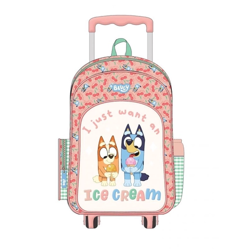 Ученическа раница на колела Bluey ICE CREAM PAT81338