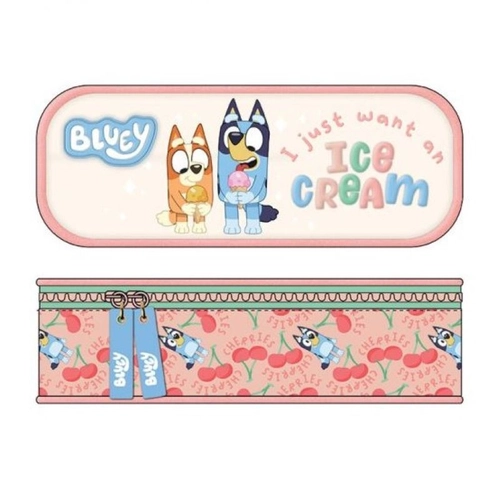 Ученически овален несесер Bluey ICE CREAM PAT81339