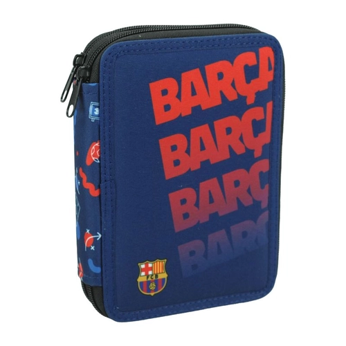 Ученически несесер FC Barcelona с две отделения и съдържание PAT81453