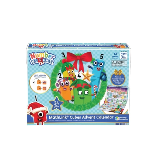 Learning Resources Адвент календар Numberblocks Mathlink Cube PAT81493