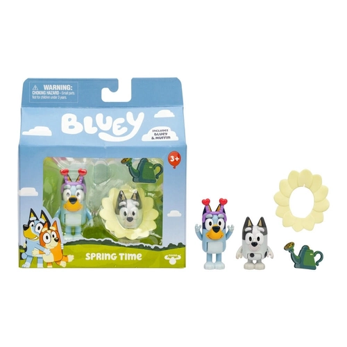 Фигурки  комплект от 2 фигурки BLUEY „Пролет“ PAT81753