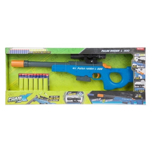 Бластер Pulse Raider L 500 с меки стрели PAT81762