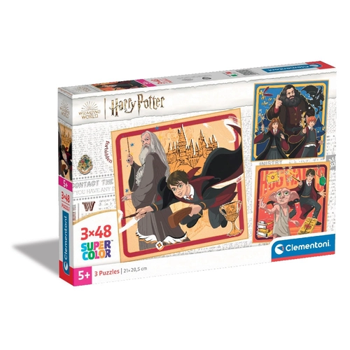 Детски CLEMENTONI 3x48ч. Пъзел Harry Potter PAT81796
