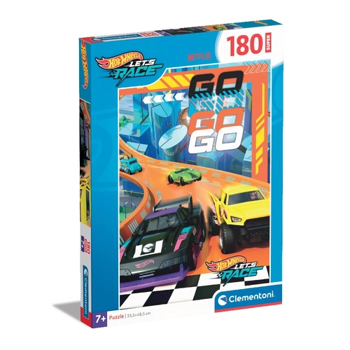 Детски CLEMENTONI 180ч. Пъзел HOT WHEELS PAT81799