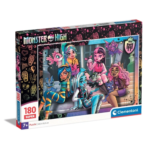 Детски CLEMENTONI 180ч. Пъзел MONSTER HIGH PAT81800