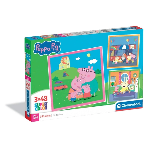 CLEMENTONI 3x48 части Пъзел Peppa Pig PAT81815