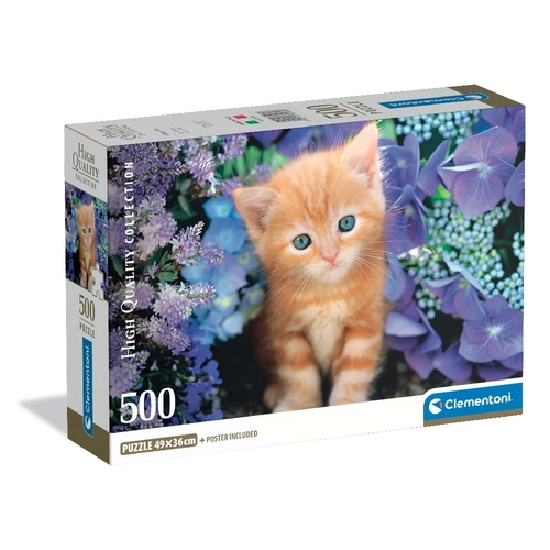 Пъзел Коте CLEMENTONI 500ч. PAT81817