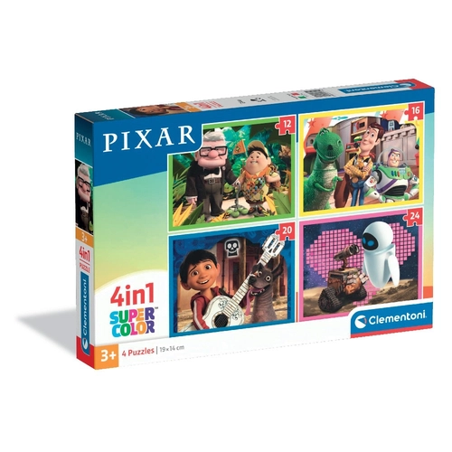 Пъзел Pixar CLEMENTONI 4 В 1 PAT81823