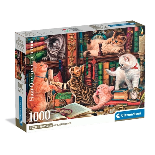 CLEMENTONI 1000ч. Пъзел CURIOUS WHISKERS PAT81827
