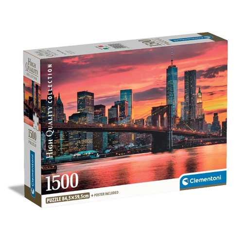 CLEMENTONI 1500ч. Пъзел EAST RIVER AT DUSK PAT81829
