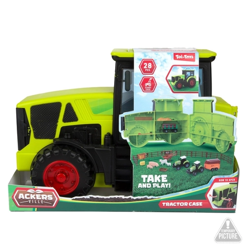 Ttoys Трактор Куфар с Животни и Фермерски Принадлежности PAT81871