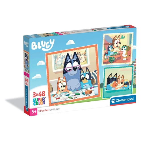 CLEMENTONI 3x48ч. Пъзел Bluey 25003 PAT81891