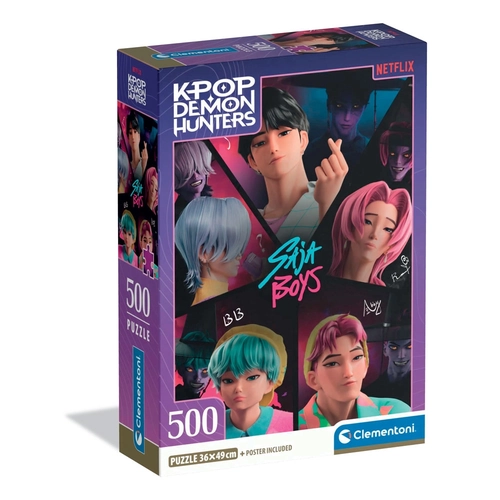 CLEMENTONI 500ч. Пъзел KPOP Demon Hunters PAT81896