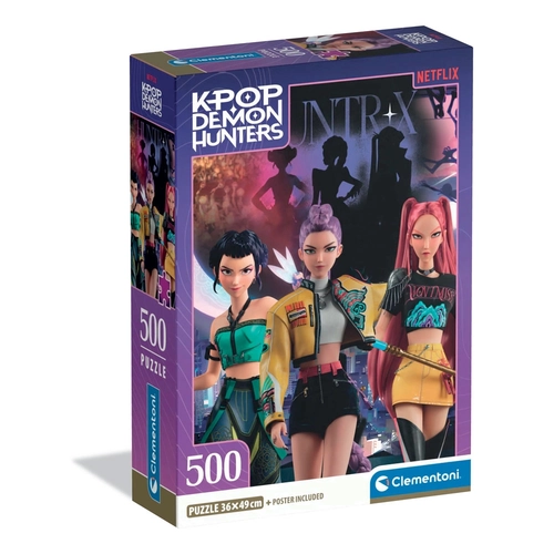 CLEMENTONI 500ч. Пъзел KPOP Demon Hunters 2 PAT81901