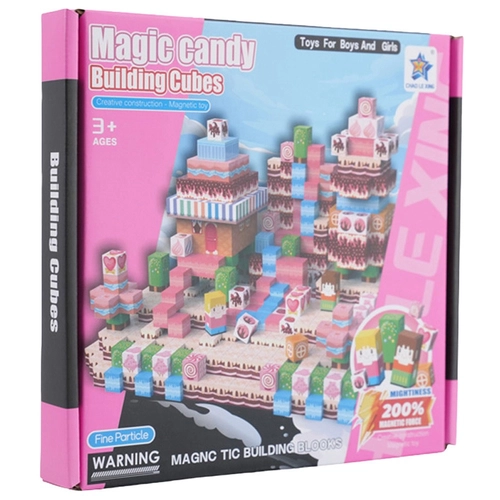 Пъзел Магнитни Блокчета Magic Candy 100ч. PAT81925