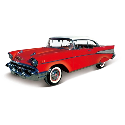 MAISTO SP EDITION Кола 1957 Chevrolet Bel Air Coupe 1:18 31477 Червена PAT81938