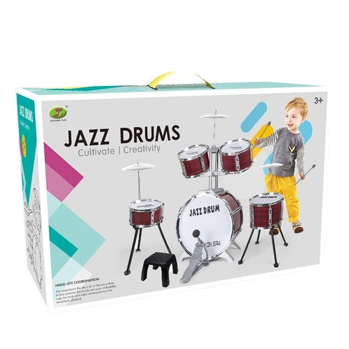 Jazz Drums 5 Барабана със Стол PAT81952