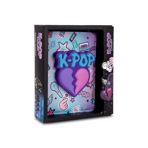 B6 Squishy тефтер 100 л. Coolpack K-POP BRIGHT PAT81964