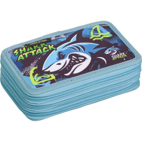 LIZZY CARD Shark ATTACK несесер с 3 ципа PAT81979