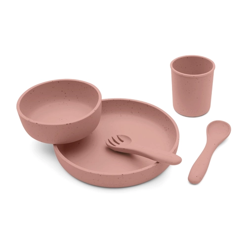 Комплект за хранене 5 части Platinum Silicone Blush PAT81993