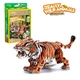 Детски 3D занимателен пъзел Wild Animals Сибирски тигър 87ч.  - 1