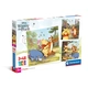 Комплект 3 броя детски пъзела x 48ч. Winnie The Pooh 