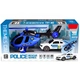 Детски комплект за игра Кола с Хеликоптер Police  - 1