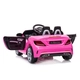 Детска розова електрическа кола Mercedes Benz SLC300  - 7