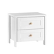 Бяло нощно шкафче за детска стая Oslo  - 1