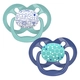 Комплект 2 броя бебешки сини залъгалки Advantage етап 2  - 1