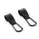 Куки за бебешка количка Pushchair Hooks Black 