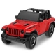 Детска играчка Червен джип JEEP Wrangler Rubicon 1:43 