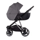 Тъмно сива комбинирана детска количка 3 в 1 Империум  - 6