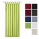 Луксозно зелено перде с лек затъмняващ ефект за детска стая  - 3