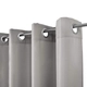 Сиво луксозно перде с лек затъмняващ ефект за детска стая  - 2