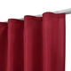 Червено луксозно перде с лек затъмняващ ефект за детска стая  - 2