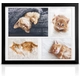 Мултирамка Bomoe Galeria за 4 снимки 10x15cm и 15x21cm Черна  - 1