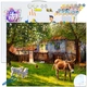 Детски комплект Рисуване по номера На двора 40х50см  - 2