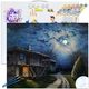 Детски комплект Рисуване по номера Лунна соната 40х50см  - 2