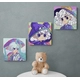 Рисуване по номера за деца Дизайн 34, 3 броя 20х20см  - 1