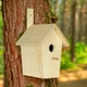 Детска къща за птици Уютен дом 17x18x30см  - 5