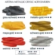 Детски комплект 6x75мл акрилна боя металик Artina Metallic  - 4