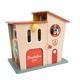 Дървена пожарна станция от 13 части за деца   - 3