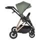 Бебешка зелена комбинирана количка Merci 3 in 1 Dark-green  - 11