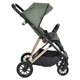 Бебешка зелена комбинирана количка Merci 3 in 1 Dark-green  - 5