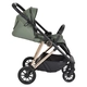 Бебешка зелена комбинирана количка Merci 3 in 1 Dark-green  - 6