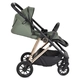 Бебешка зелена комбинирана количка Merci 3 in 1 Dark-green  - 7