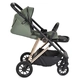 Бебешка зелена комбинирана количка Merci 3 in 1 Dark-green  - 8