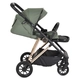 Бебешка зелена комбинирана количка Merci 3 in 1 Dark-green  - 9
