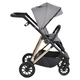Бебешка сива комбинирана количка Merci 3 in 1 Stone-gray  - 11